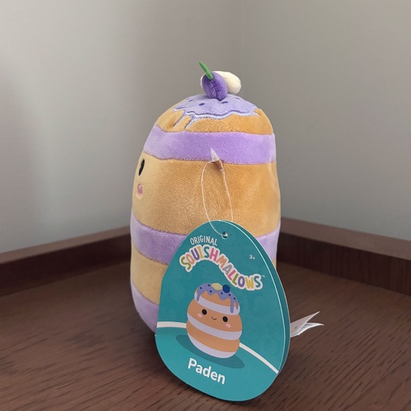 NWT Squishmallows 5" Paden the Blueberry Pancake - Picture 3 of 6